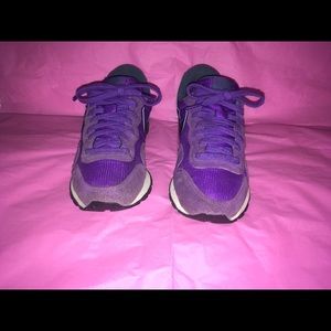 Purple & Blue Nike Sneakers
